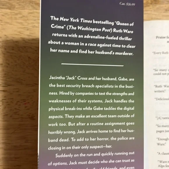 Zero Days Ruth Ware - Picture 3 of 4